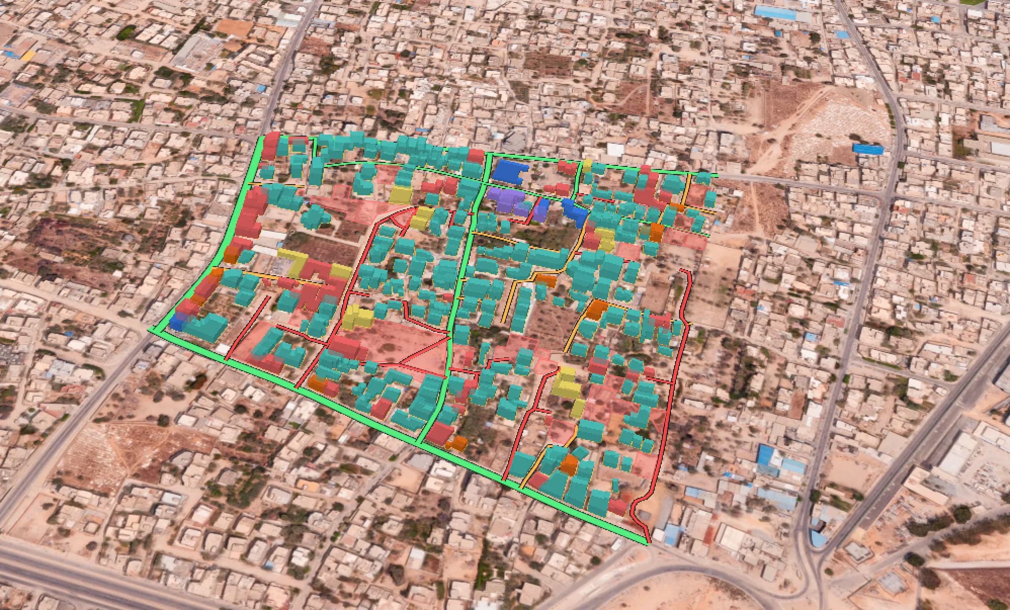 City-Scale 3D Digital Twin in Africa